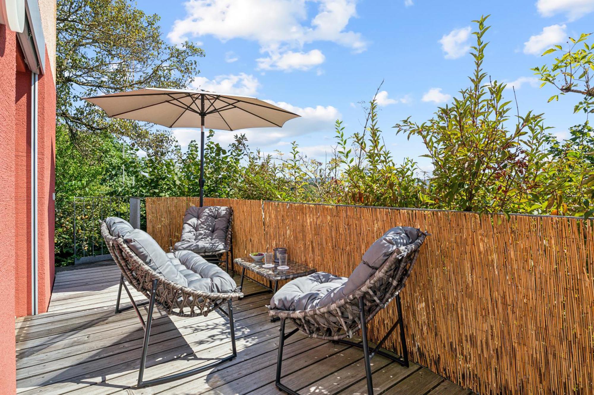 Business I Family Apartment I 1-4 Personen - Aare Blick, Nahe Altstadt I Beamer - 99" Leinwand I Terrassen Lounge Und Parkplatz Brugg  Exterior foto