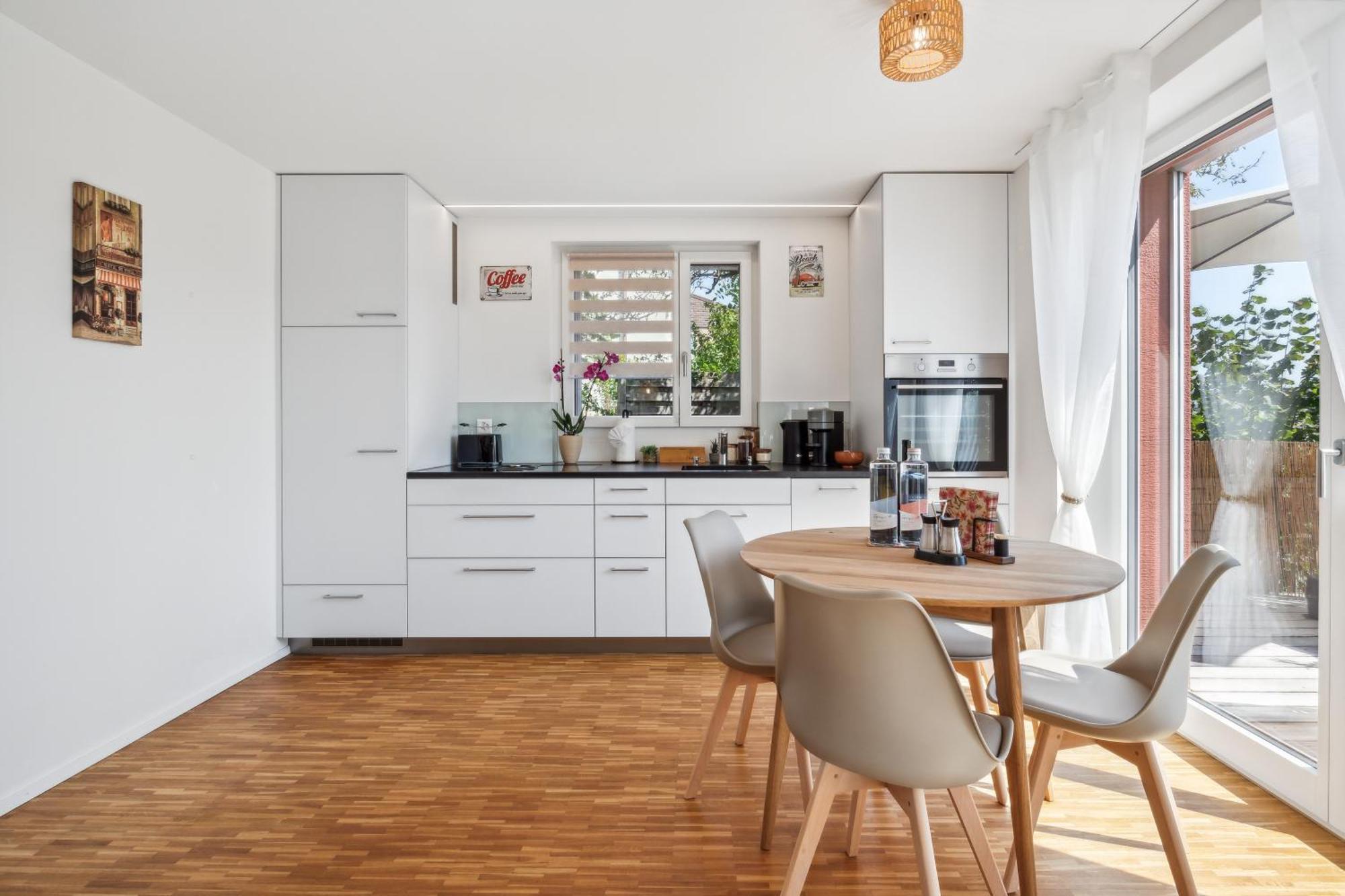 Business I Family Apartment I 1-4 Personen - Aare Blick, Nahe Altstadt I Beamer - 99" Leinwand I Terrassen Lounge Und Parkplatz Brugg  Exterior foto